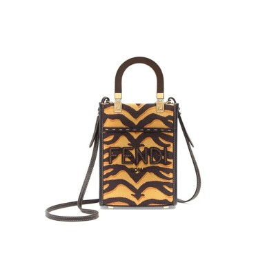 FENDI MINI SUNSHINE SHOPPER TOTE 8BS051AJ7PF1GEU (18*14*5.5cm)